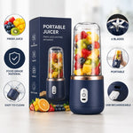 Portable USB Rechargeable Juicer Blender – 400ML