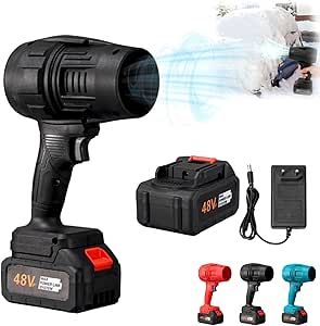 TT-590 48V Cordless Turbo Jet Blower – High-Speed Powerful Air Duster
