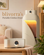 Portable Electric Cloth Dryer – Foldable Hot Air Clothes Dryer