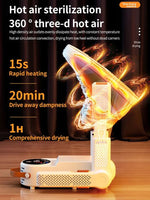Portable Electric Shoe Dryer & Deodorizer | Fast Drying for Shoes, Boots & Sneakers