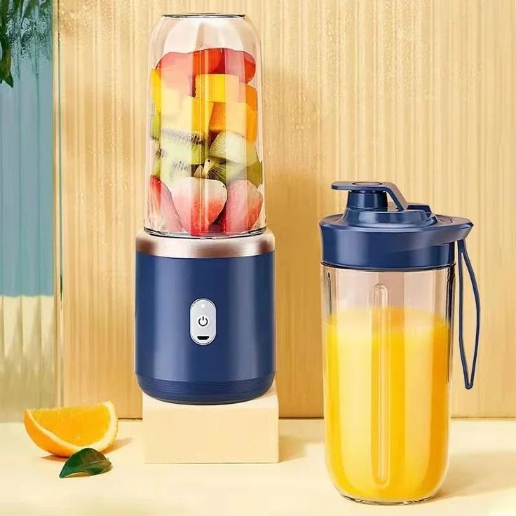 Portable USB Rechargeable Juicer Blender – 400ML