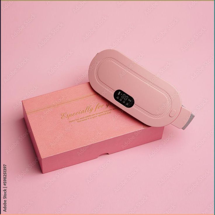 Portable Rechargeable Period Pain Relief Heating Massager Belt | Cordless Menstrual Heating Pad with Vibration Massage