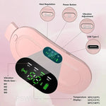 Portable Rechargeable Period Pain Relief Heating Massager Belt | Cordless Menstrual Heating Pad with Vibration Massage