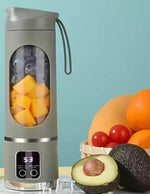 Portable Juicer Bottle 400ML | USB Rechargeable Portable Blender with Powerful Blades