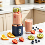 Portable USB Rechargeable Juicer Blender – 400ML