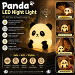 Cute Panda LED Night Lamp – Adorable Room Decor Light