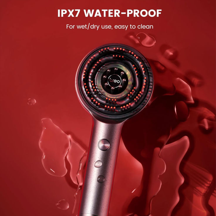 Rechargeable Electric Scalp Massager | IPX7 Waterproof Head Massager