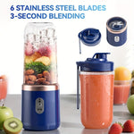 Portable USB Rechargeable Juicer Blender – 400ML