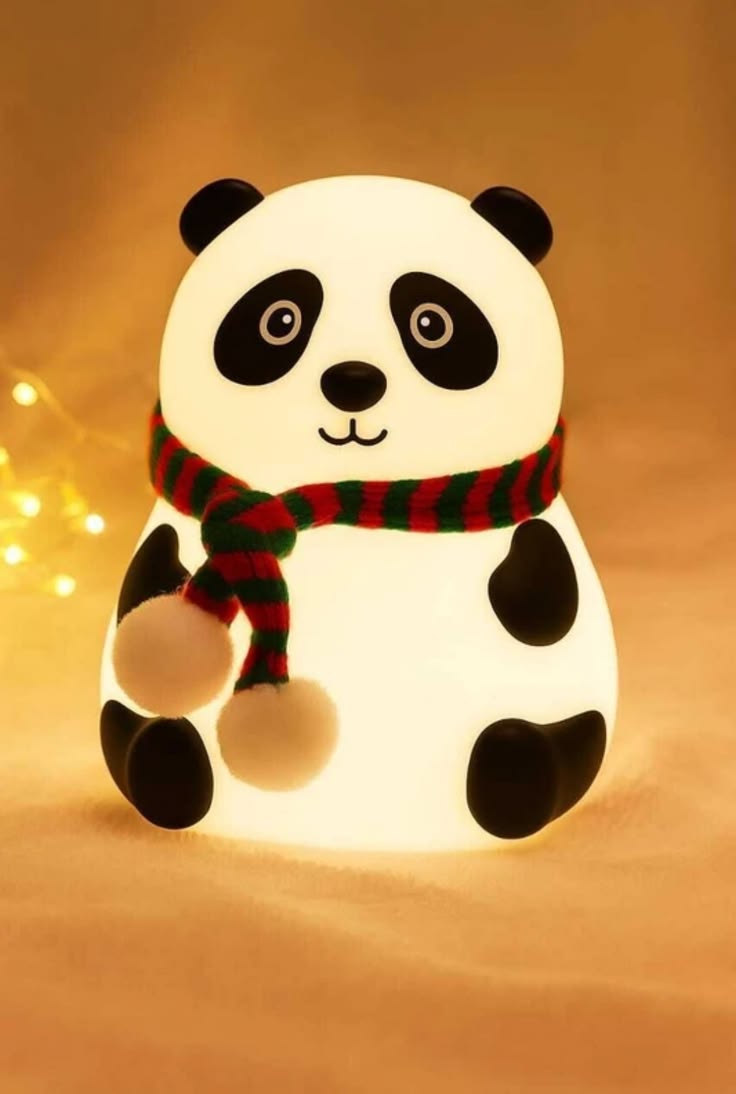 Cute Panda LED Night Lamp – Adorable Room Decor Light