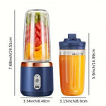 Portable USB Rechargeable Juicer Blender – 400ML